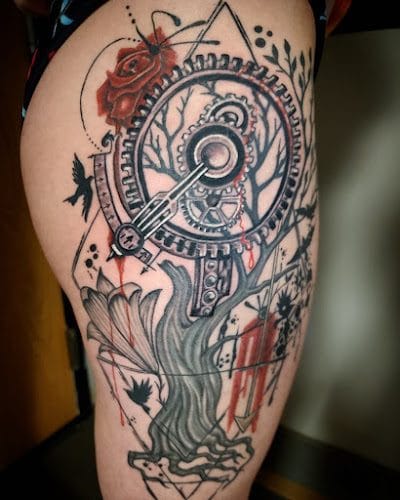 Fine Line Ink Tattoo