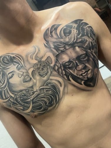 Stay blue tattoo